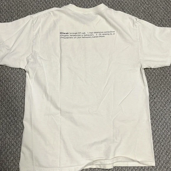 2000’s Monk Promo Vintage T-Shirt - Picture 3 of 4